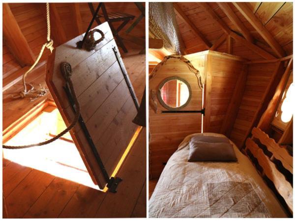 Cabane Perchee Dans Les Arbres Saint-Hilaire-en-Morvan المظهر الخارجي الصورة